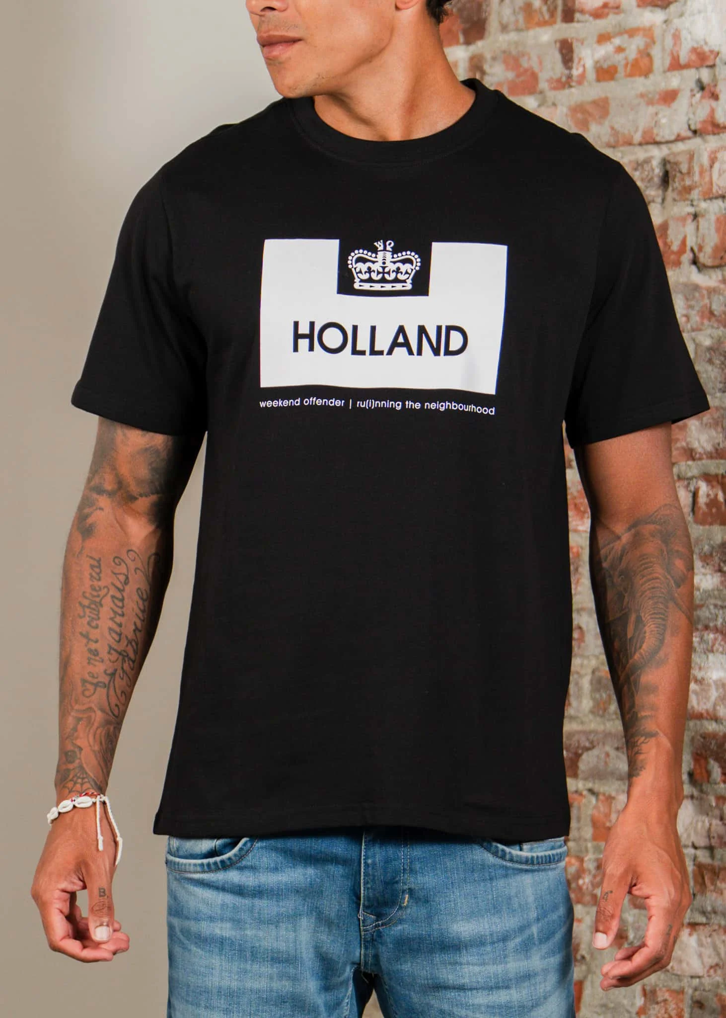 Holland oranje weekend offender - black