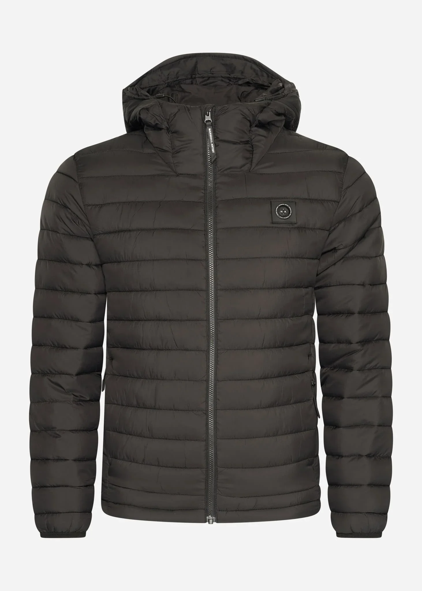 Cascade bubble jacket - black