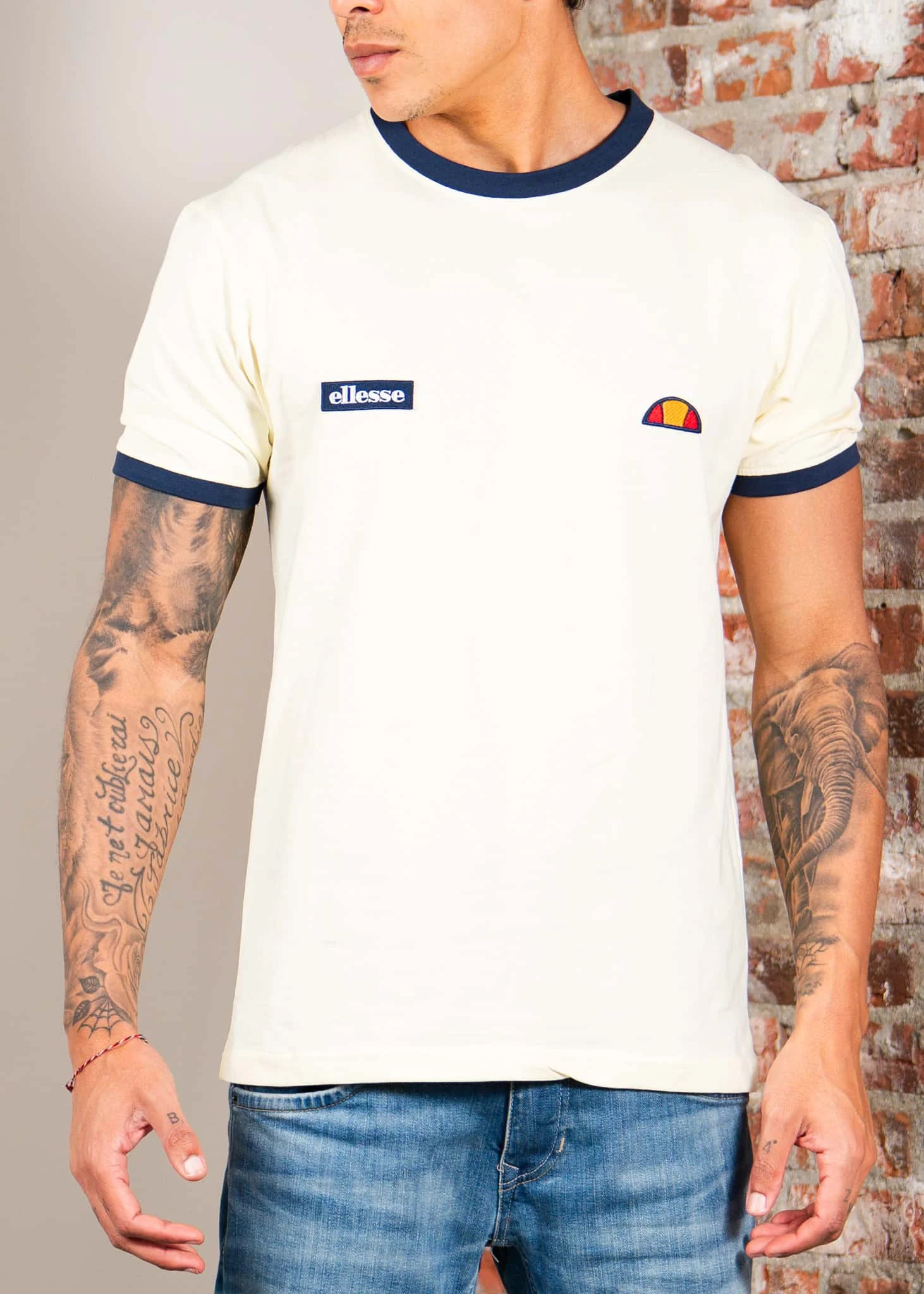 Ringetto tee - light yellow
