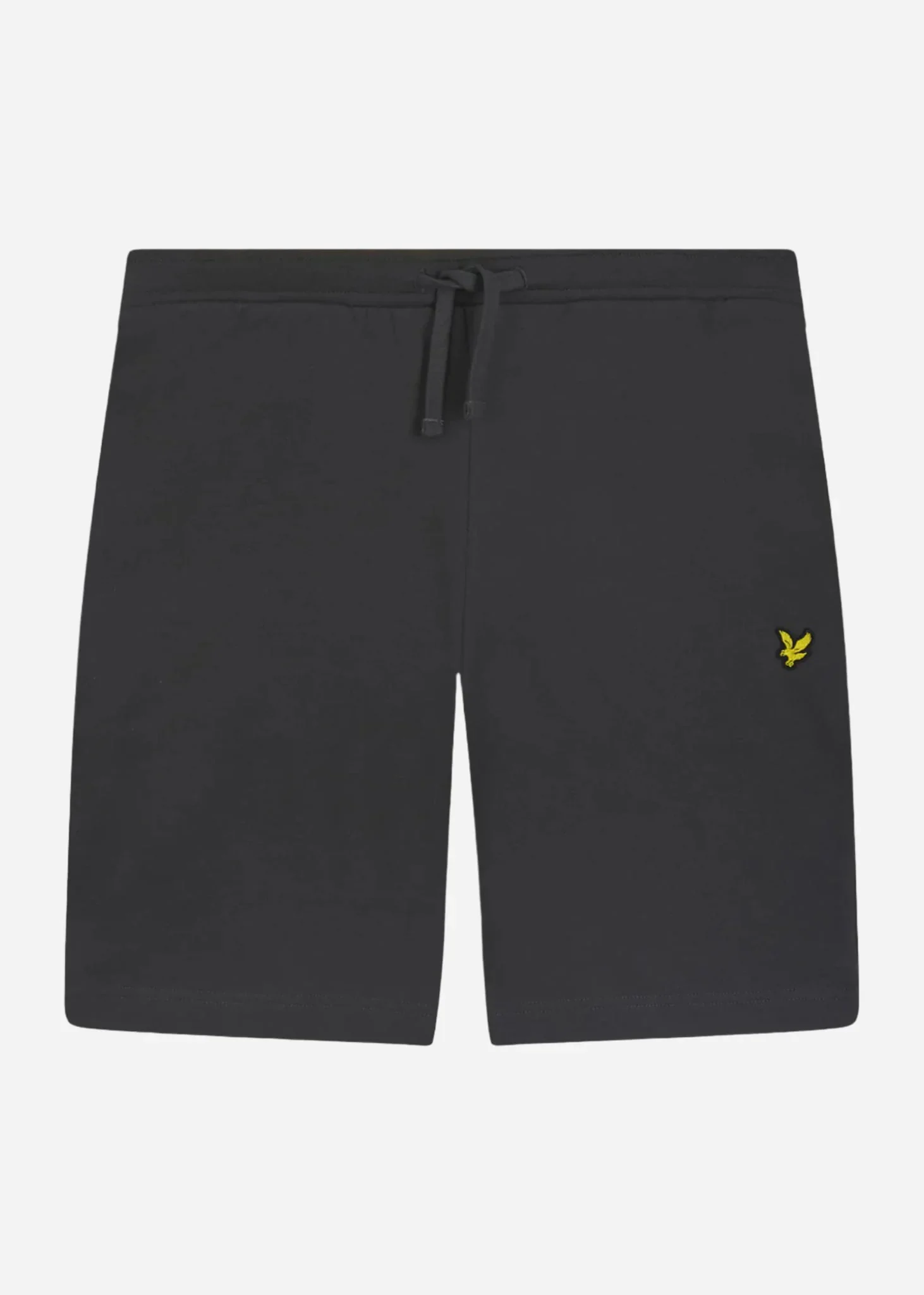 Plain sweat short - gunmetal