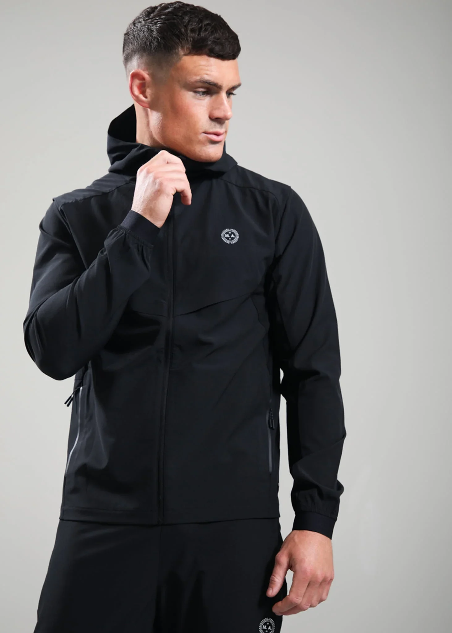Blaze track top jacket - black