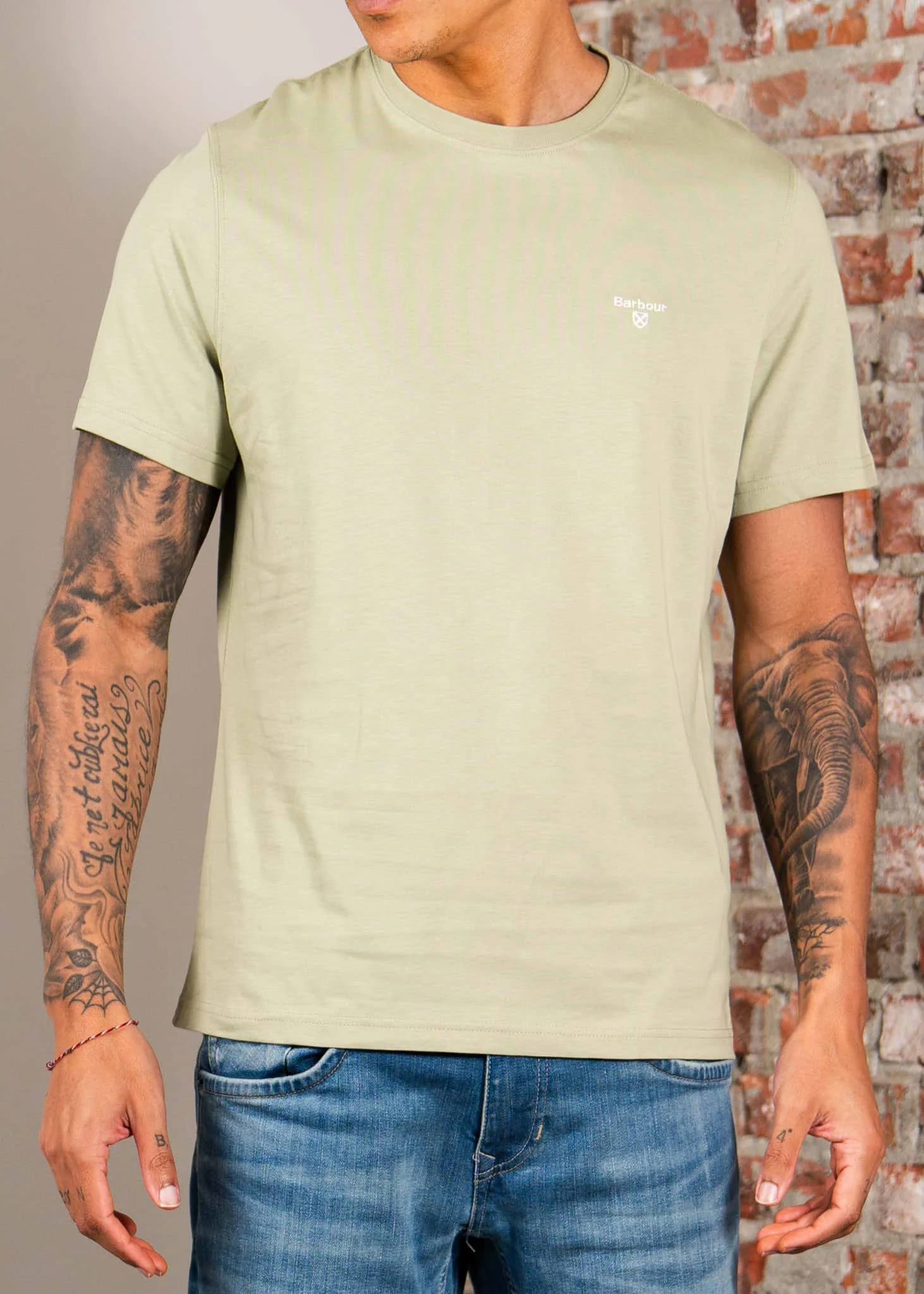 Barbour essential sports t-shirt - sea green