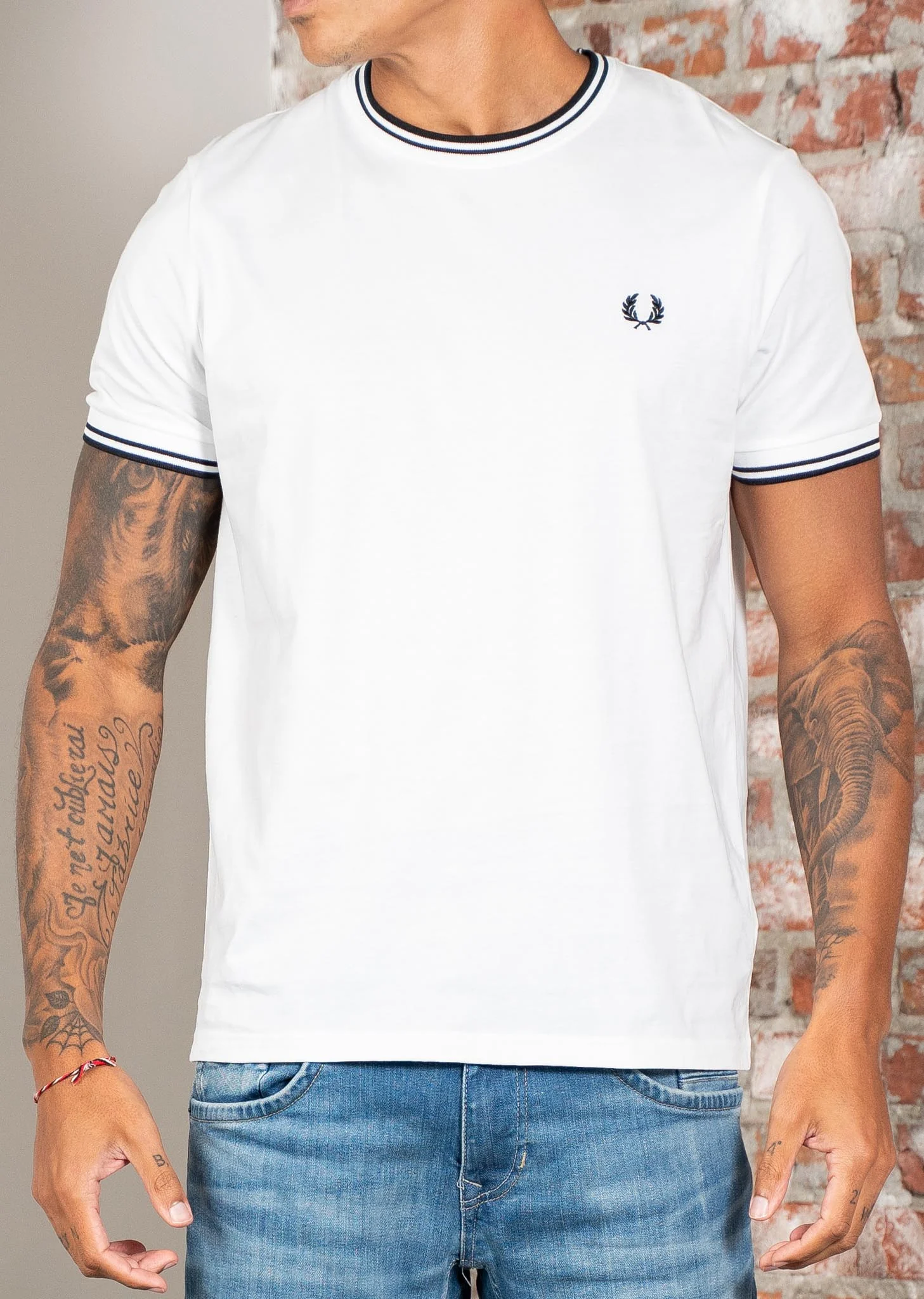 Twin tipped t-shirt - white