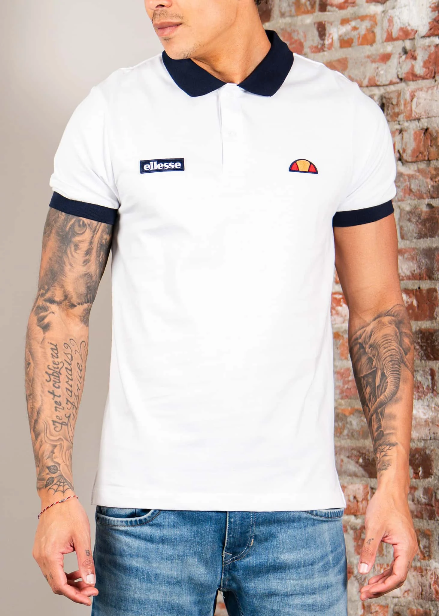 Lessepsia polo - white navy
