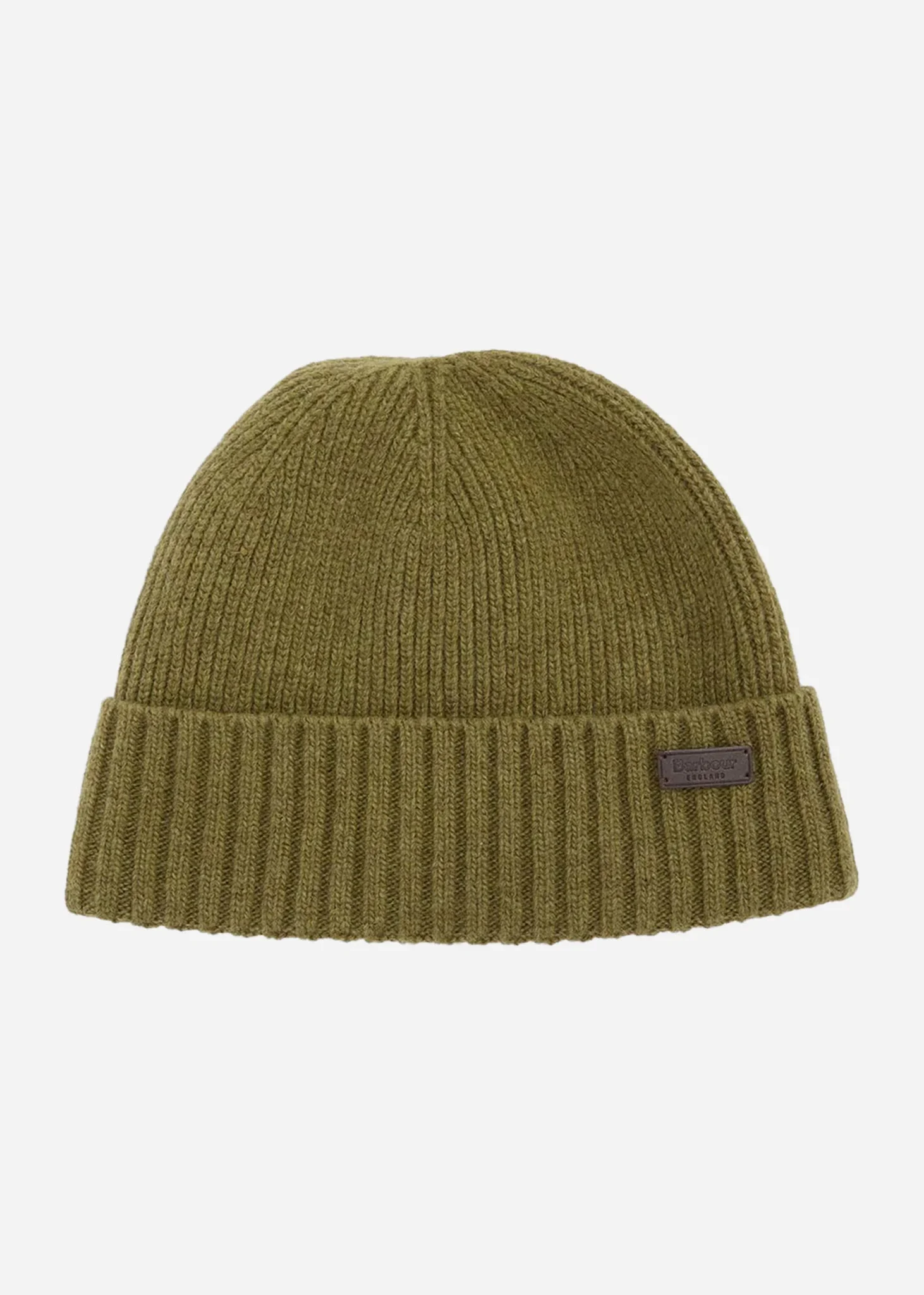 Carlton beanie hat - light moss