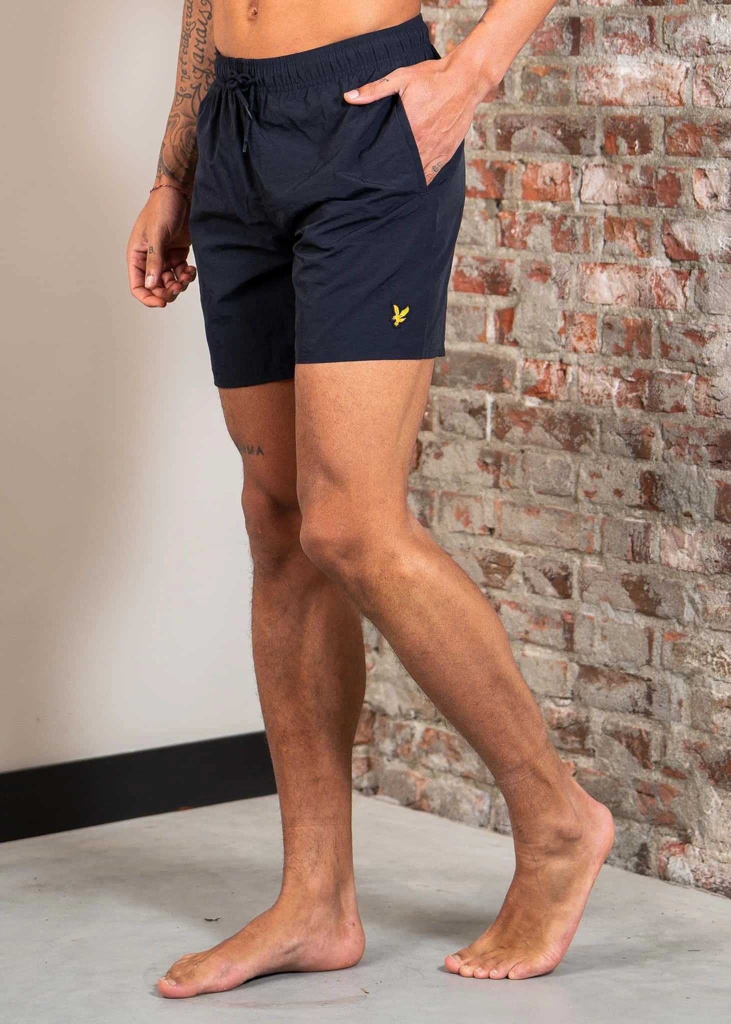 Plain swimshort - dark navy