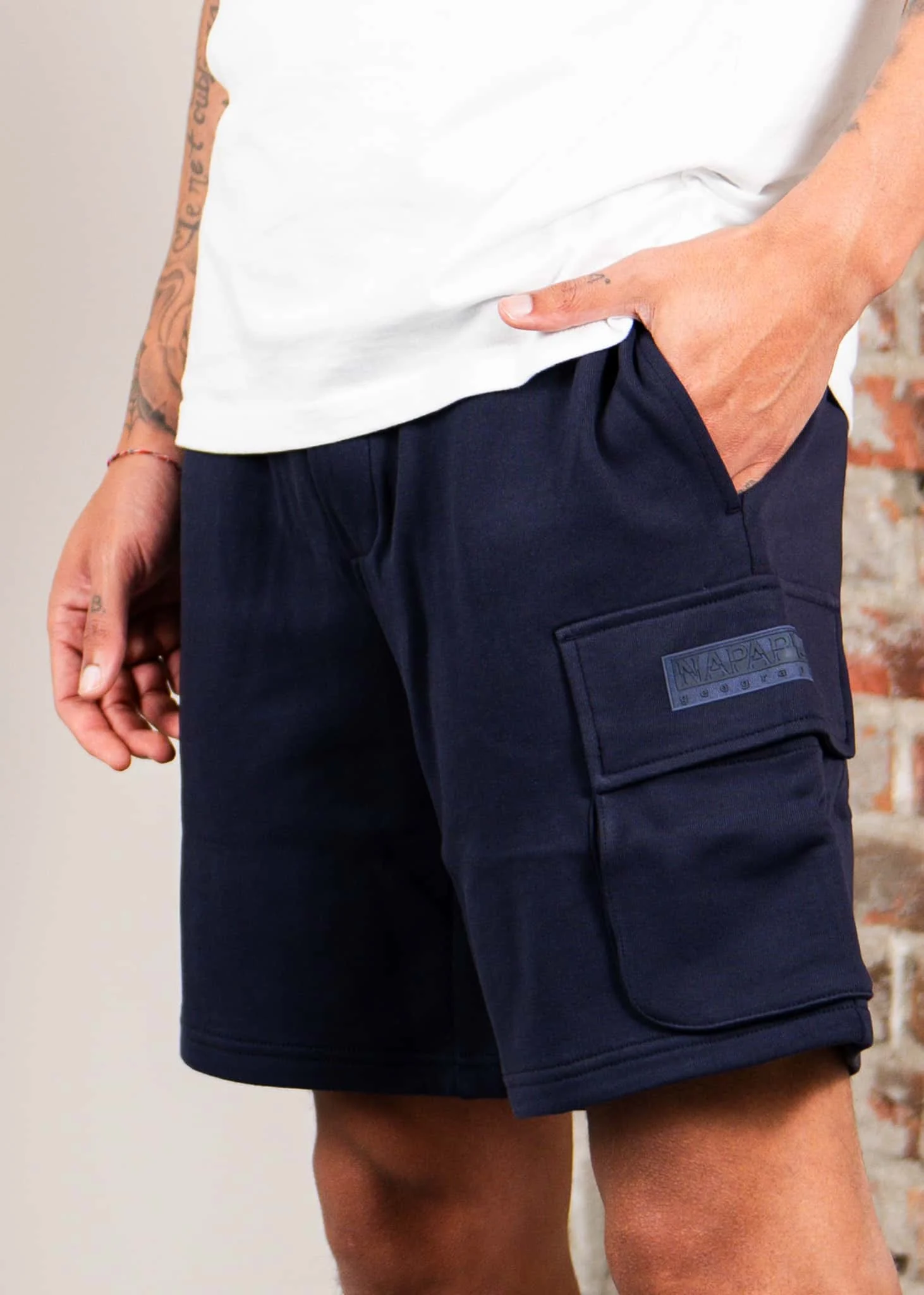 N box logo cargo - blu marine