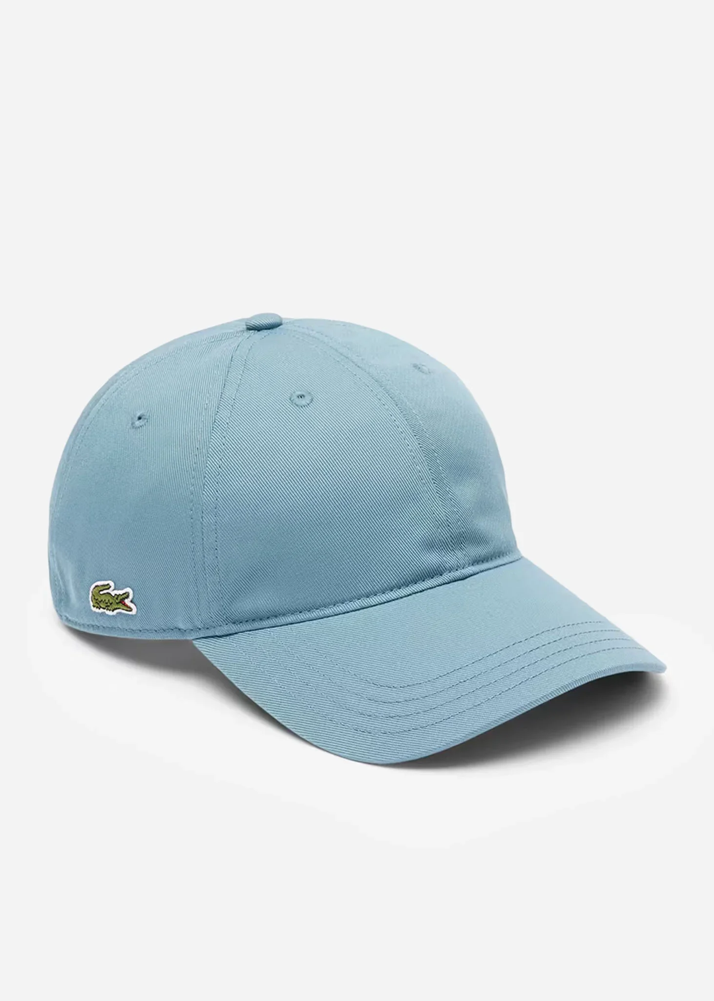 Lacoste cotton cap side logo - limestone