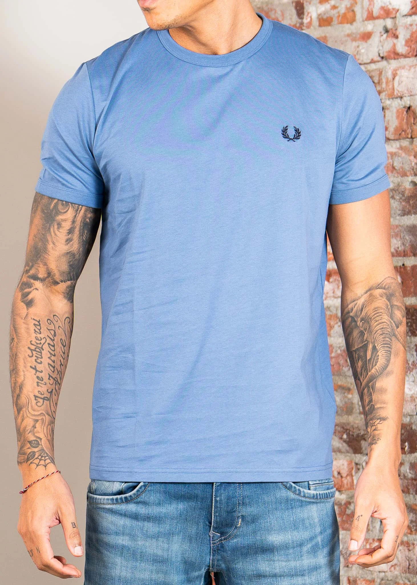 Ringer t-shirt - ace blue