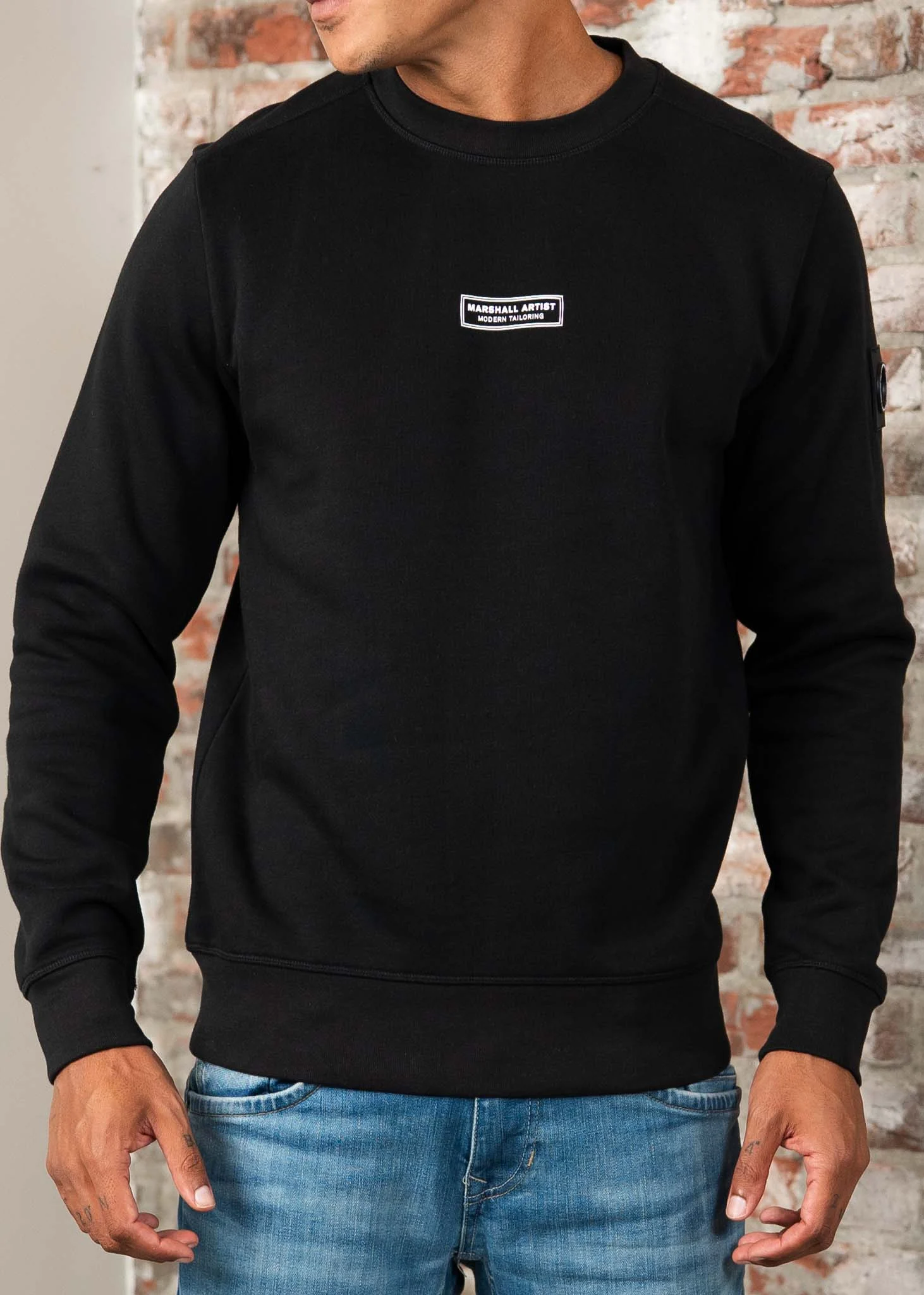 Siren crewneck - black