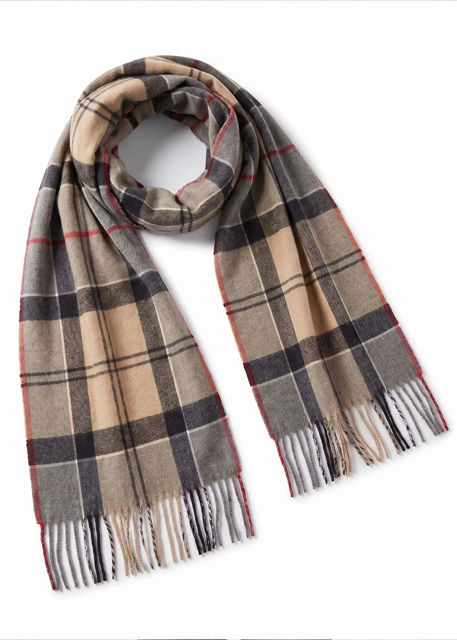 Barbour galingale tartan scarf - dress tartan