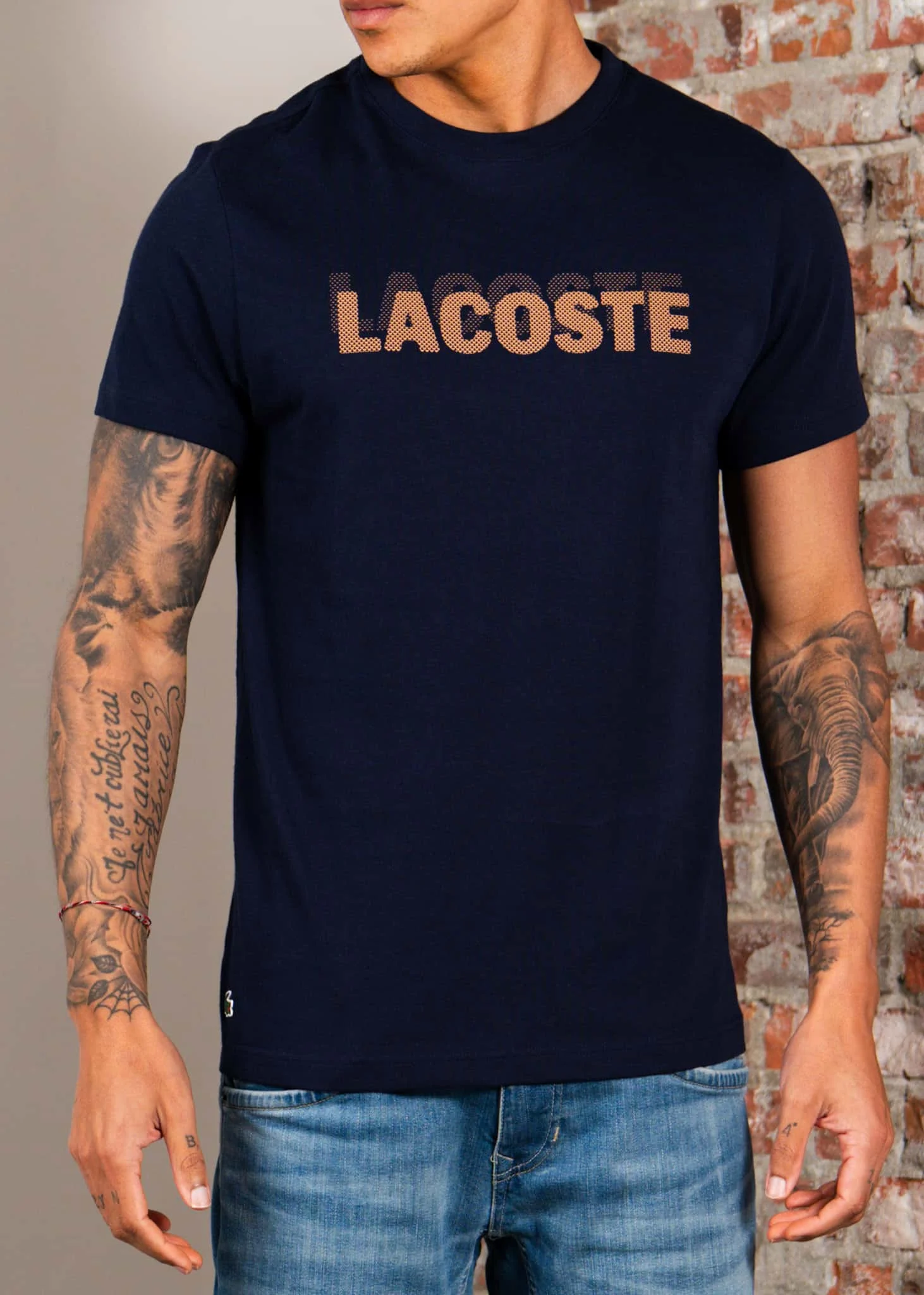 Regular fit ultra dry training t-shirt - navy blue blossom