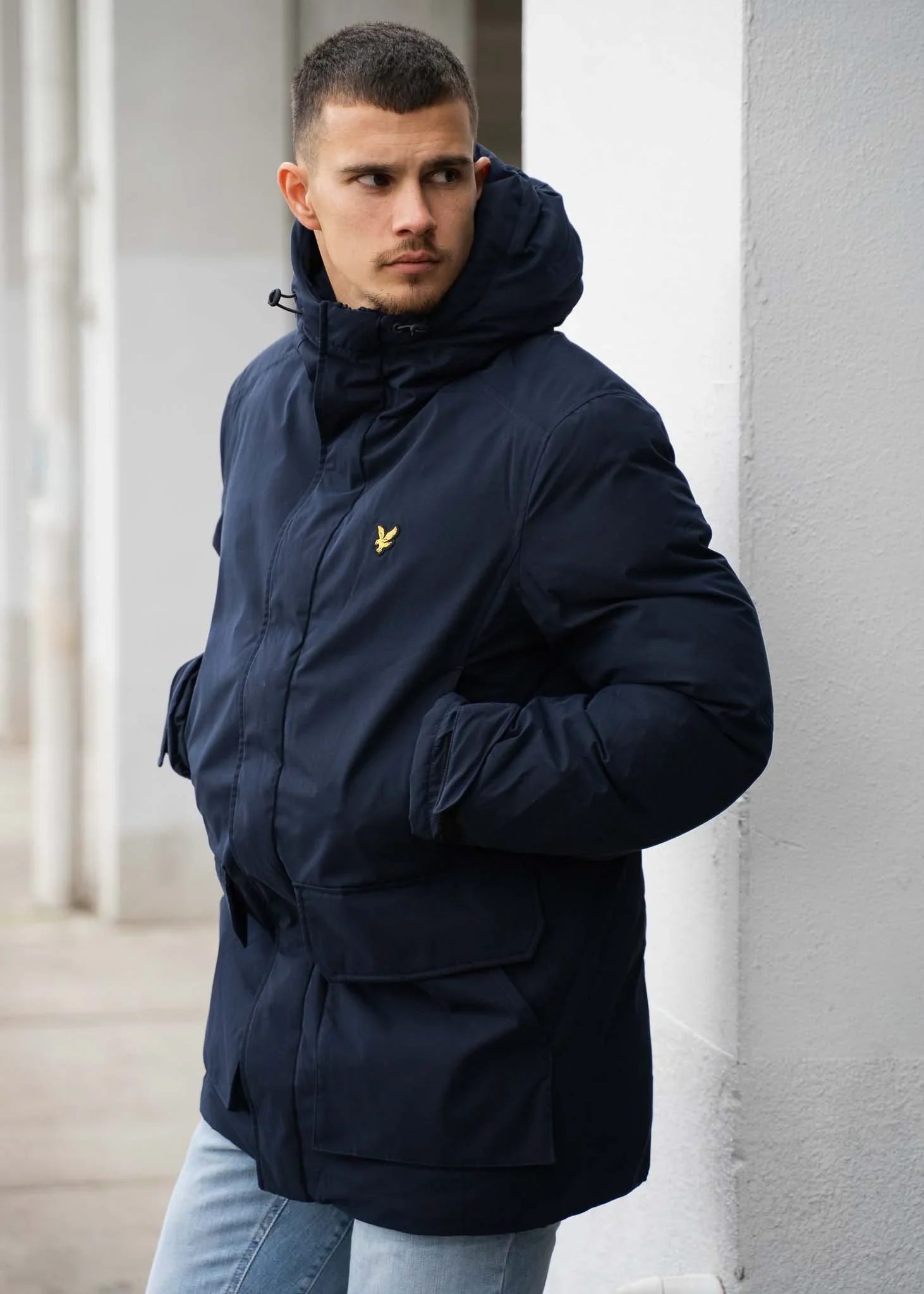 Membrane parka - dark navy