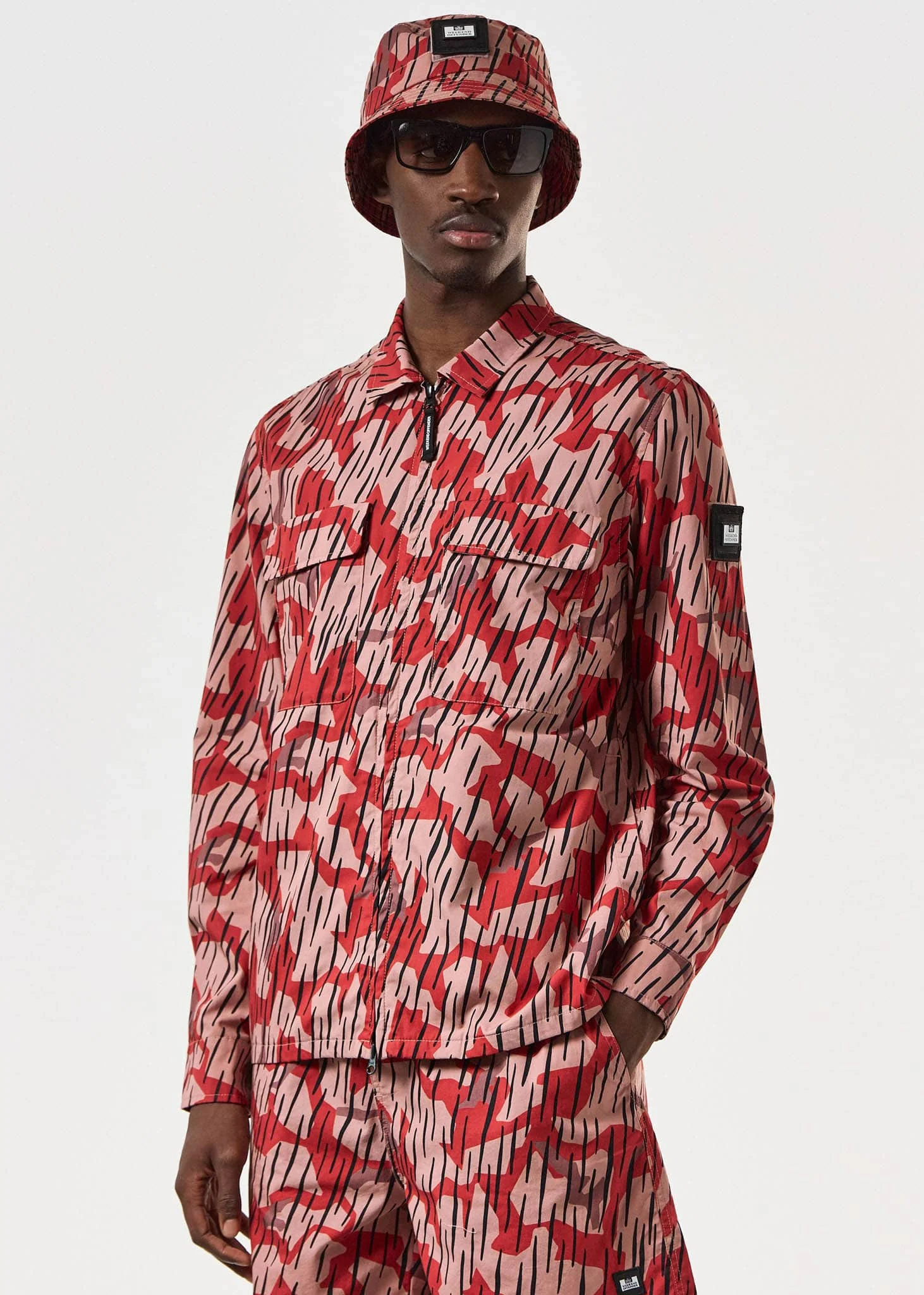 Waya camo - blaze rain camo