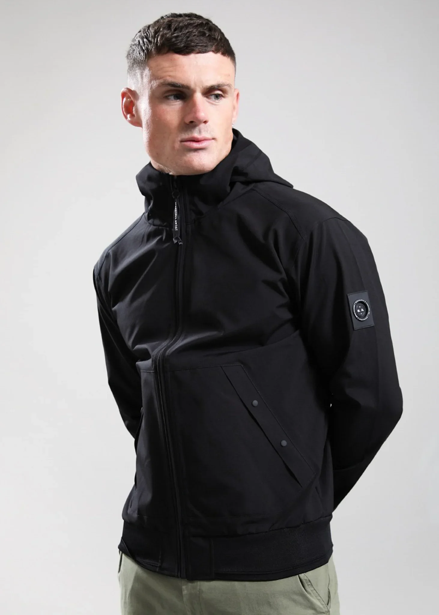 Meldon liteshell jacket - black