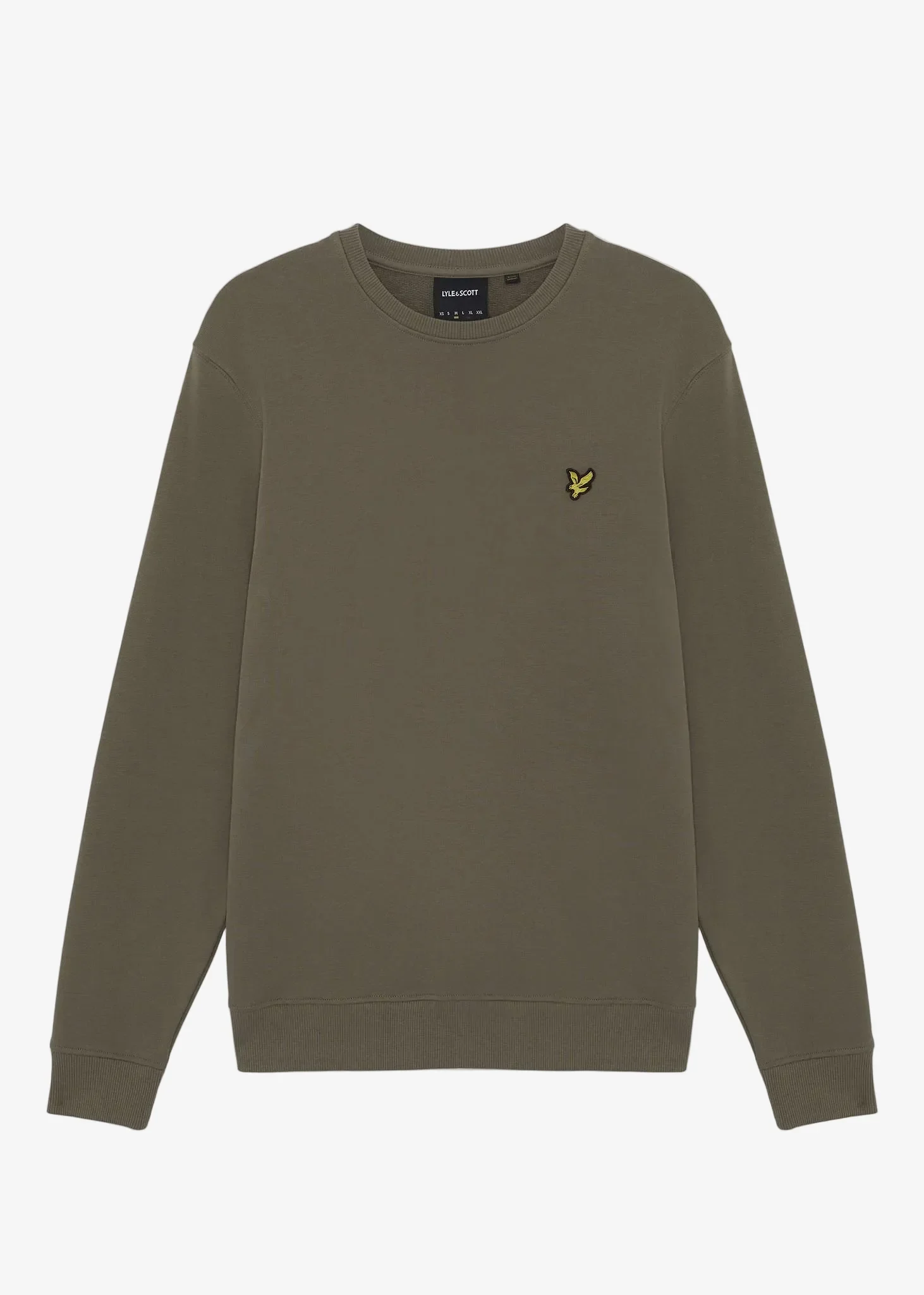 Crew neck sweatshirt - khaki ash