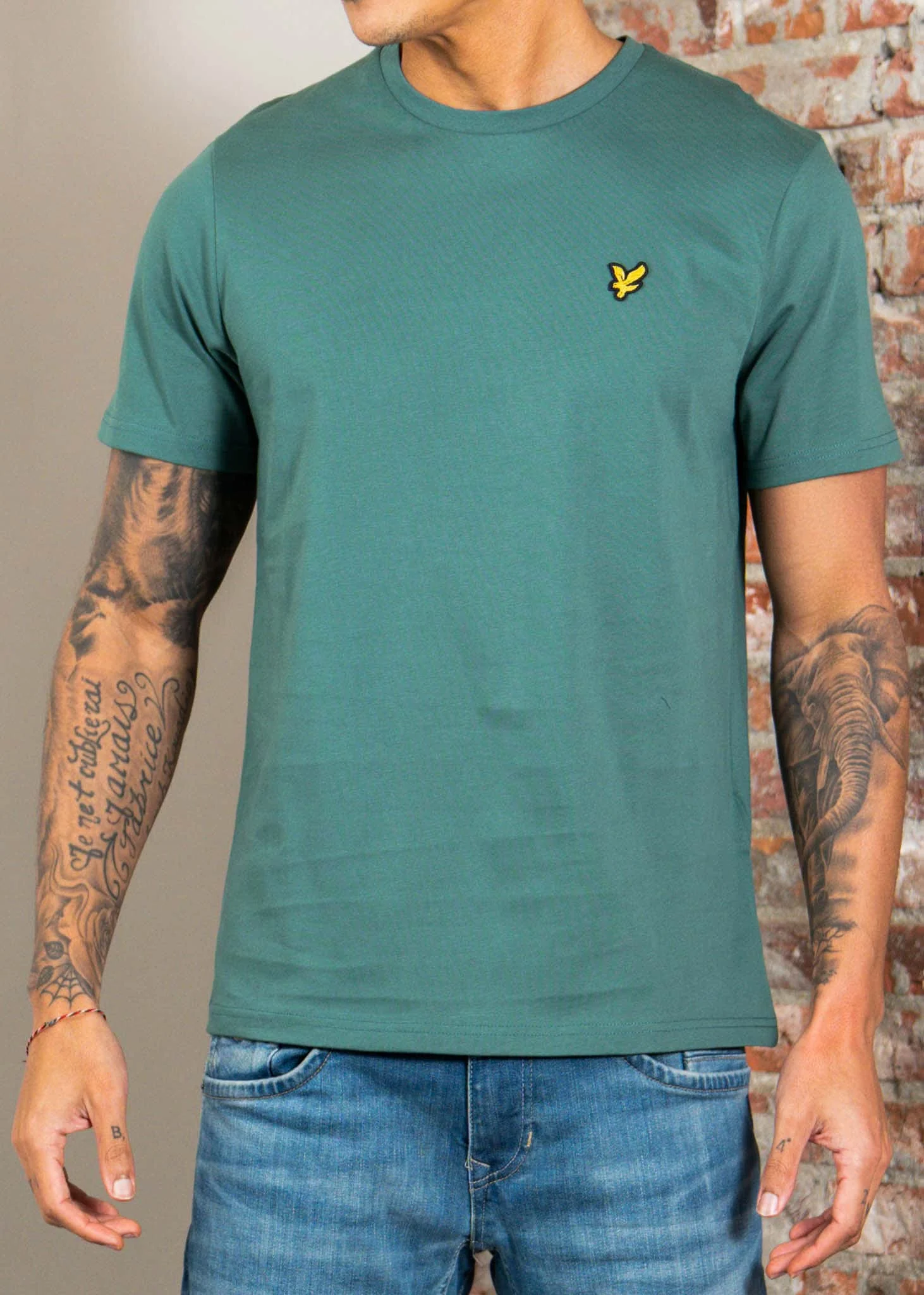 Plain t-shirt - everglade